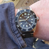 Buy Shop Seiko Prospex 1965 Modern Re Interpretation Automatic Black Dial Silver Steel Strap Watch For Men - SPB143J1 USA Online