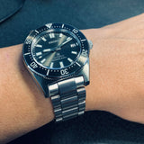 Buy Shop Seiko Prospex 1965 Modern Re Interpretation Automatic Black Dial Silver Steel Strap Watch For Men - SPB143J1 USA Online