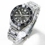 Buy Shop Seiko Prospex 1965 Modern Re Interpretation Automatic Black Dial Silver Steel Strap Watch For Men - SPB143J1 USA Online