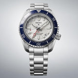 Buy Shop Seiko Prospex 1968 Heritage Diver's GMT 60th Anniversary White Dial Silver Steel Strap Watch for Men - SPB519J1 USA Online