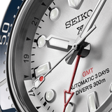 Buy Shop Seiko Prospex 1968 Heritage Diver's GMT 60th Anniversary White Dial Silver Steel Strap Watch for Men - SPB519J1 USA Online