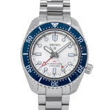 Buy Shop Seiko Prospex 1968 Heritage Diver's GMT 60th Anniversary White Dial Silver Steel Strap Watch for Men - SPB519J1 USA Online