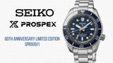 Buy Shop Seiko Prospex 1968 Heritage Divers GMT The Great Wave Limited Edition Blue Dial Silver Steel Strap Watch for Men - SPB509J1 USA Online