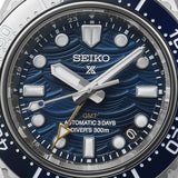 Buy Shop Seiko Prospex 1968 Heritage Divers GMT The Great Wave Limited Edition Blue Dial Silver Steel Strap Watch for Men - SPB509J1 USA Online