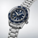 Buy Shop Seiko Prospex 1968 Heritage Divers GMT The Great Wave Limited Edition Blue Dial Silver Steel Strap Watch for Men - SPB509J1 USA Online