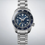 Buy Shop Seiko Prospex 1968 Heritage Divers GMT The Great Wave Limited Edition Blue Dial Silver Steel Strap Watch for Men - SPB509J1 USA Online
