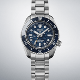 Buy Shop Seiko Prospex 1968 Heritage Divers GMT The Great Wave Limited Edition Blue Dial Silver Steel Strap Watch for Men - SPB509J1 USA Online