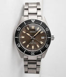 Buy Shop Seiko Prospex 55th Anniversary Edition Brown Dial Silver Steel Strap Watch For Men - SPB145J1 USA Online