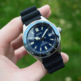 Buy Shop Seiko Prospex Analogue Automatic Diver Blue Dial Black Rubber Strap Watch For Men - SPB053J1 USA Online