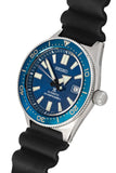 Buy Shop Seiko Prospex Analogue Automatic Diver Blue Dial Black Rubber Strap Watch For Men - SPB053J1 USA Online