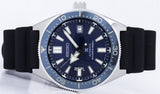 Buy Shop Seiko Prospex Analogue Automatic Diver Blue Dial Black Rubber Strap Watch For Men - SPB053J1 USA Online