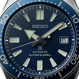 Buy Shop Seiko Prospex Analogue Automatic Diver Blue Dial Black Rubber Strap Watch For Men - SPB053J1 USA Online