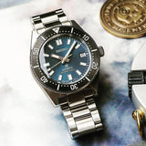 Buy Shop Seiko Prospex Automatic 1965 Dive 55th Anniversary Limited Edtion Blue Dial Silver Steel Strap Watch For Men - SPB149J1 USA Online