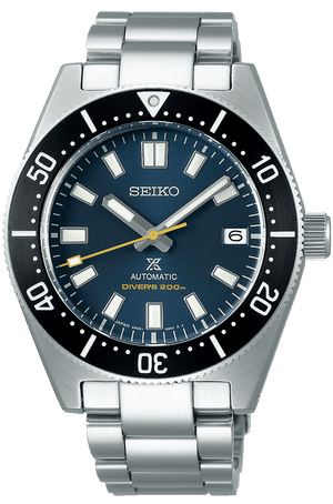 Buy Shop Seiko Prospex Automatic 1965 Dive 55th Anniversary Limited Edtion Blue Dial Silver Steel Strap Watch For Men - SPB149J1 USA Online
