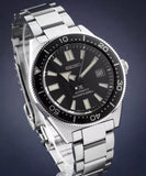 Buy Shop Seiko Prospex Automatic Diver Black Dial Silver Steel Strap Watch For Men - SPB051J1 USA Online