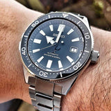 Buy Shop Seiko Prospex Automatic Diver Black Dial Silver Steel Strap Watch For Men - SPB051J1 USA Online