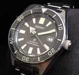 Buy Shop Seiko Prospex Automatic Diver Black Dial Silver Steel Strap Watch For Men - SPB051J1 USA Online