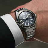 Buy Shop Seiko Prospex Automatic Diver Black Dial Silver Steel Strap Watch For Men - SPB051J1 USA Online