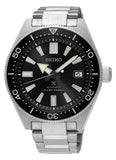 Buy Shop Seiko Prospex Automatic Diver Black Dial Silver Steel Strap Watch For Men - SPB051J1 USA Online