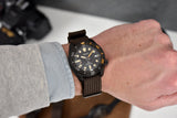 Buy Shop Seiko Prospex Black Series 1965 Limited Edition Black Dial Brown NATO Strap Watch For Men - SPB253J1 USA Online