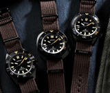 Buy Shop Seiko Prospex Black Series 1965 Limited Edition Black Dial Brown NATO Strap Watch For Men - SPB253J1 USA Online