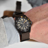 Buy Shop Seiko Prospex Black Series 1965 Limited Edition Black Dial Brown NATO Strap Watch For Men - SPB253J1 USA Online