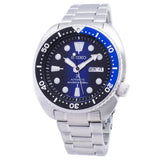 Buy Shop Seiko Prospex Deep Blue Batman Turtle Diver's Automatic Blue Dial Silver Steel Strap Watch for Men - SRPC25J1 USA Online