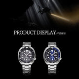 Buy Shop Seiko Prospex Deep Blue Batman Turtle Diver's Automatic Blue Dial Silver Steel Strap Watch for Men - SRPC25J1 USA Online