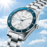 Buy Shop Seiko Prospex Diver 140th Anniversary Limited Edition White Dial Silver Steel Strap Watch For Men - SPB213J1 USA Online