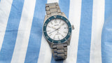 Seiko Prospex Diver 140th Anniversary Limited Edition White Dial Silver Steel Strap Watch For Men - SPB213J1