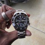 Buy Shop Seiko Prospex Diver Scuba Automatic Blue Dial Silver Steel Strap Watch for Men - SBEJ021 USA Online