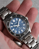 Buy Shop Seiko Prospex Glacier Save the Ocean Green Dial Silver Steel Strap Watch For Men - SPB297J1 USA Online