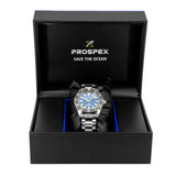 Buy Shop Seiko Prospex Glacier Save the Ocean Green Dial Silver Steel Strap Watch For Men - SPB297J1 USA Online