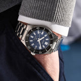Buy Shop Seiko Prospex Glacier Save the Ocean Green Dial Silver Steel Strap Watch For Men - SPB297J1 USA Online
