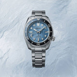 Buy Shop Seiko Prospex Glacier Save The Ocean Special Edition Automatic Blue Dial Silver Steel Strap Watch for Men - SPB299J1 USA Online