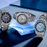 Buy Shop Seiko Prospex Glacier Save The Ocean Special Edition Automatic Blue Dial Silver Steel Strap Watch for Men - SPB299J1 USA Online