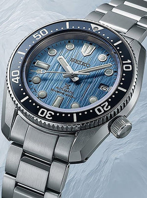 Buy Shop Seiko Prospex Glacier Save The Ocean Special Edition Automatic Blue Dial Silver Steel Strap Watch for Men - SPB299J1 USA Online