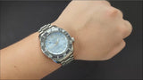 Buy Shop Seiko Prospex Limited Edition Automatic GMT Glacier Blue Dial Silver Steel Strap Watch For Men - SPB385J1 USA Online