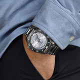 Buy Shop Seiko Prospex Limited Edition Automatic GMT Glacier Blue Dial Silver Steel Strap Watch For Men - SPB385J1 USA Online
