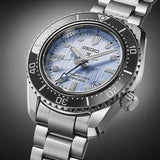 Buy Shop Seiko Prospex Limited Edition Automatic GMT Glacier Blue Dial Silver Steel Strap Watch For Men - SPB385J1 USA Online
