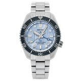 Buy Shop Seiko Prospex Limited Edition Automatic GMT Glacier Blue Dial Silver Steel Strap Watch For Men - SPB385J1 USA Online