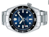 Buy Shop Seiko Prospex Marinemaster Automatic Scuba Divers Blue Dial Silver Steel Strap Watch for Men - SPB187J1 USA Online