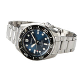 Buy Shop Seiko Prospex Marinemaster Automatic Scuba Divers Blue Dial Silver Steel Strap Watch for Men - SPB187J1 USA Online