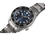 Buy Shop Seiko Prospex Marinemaster Automatic Scuba Divers Blue Dial Silver Steel Strap Watch for Men - SPB187J1 USA Online