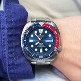 Buy Shop Seiko Prospex PADI Special Edition Automatic Blue Dial Silver Steel Strap Watch for Men - SRPE99 USA Online