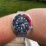 Buy Shop Seiko Prospex PADI Special Edition Automatic Blue Dial Silver Steel Strap Watch for Men - SRPE99 USA Online