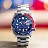 Buy Shop Seiko Prospex PADI Special Edition Automatic Blue Dial Silver Steel Strap Watch for Men - SRPE99 USA Online
