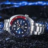 Buy Shop Seiko Prospex PADI Special Edition Automatic Blue Dial Silver Steel Strap Watch for Men - SRPE99 USA Online