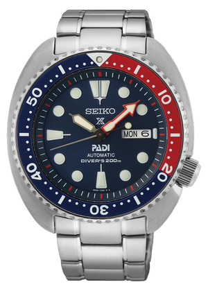Buy Shop Seiko Prospex PADI Special Edition Automatic Blue Dial Silver Steel Strap Watch for Men - SRPE99 USA Online
