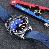 Buy Shop Seiko Prospex PADI Special Edition Divers 200M Blue Dial Blue Rubber Strap Watch For Men - SPB071J1 USA Online
